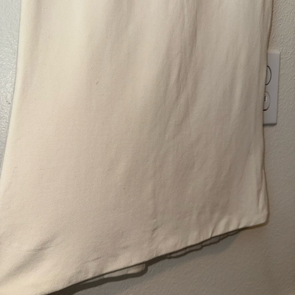 Oh Polly! Square neck midi dress in Ivory size 2 - Picture 4 of 8